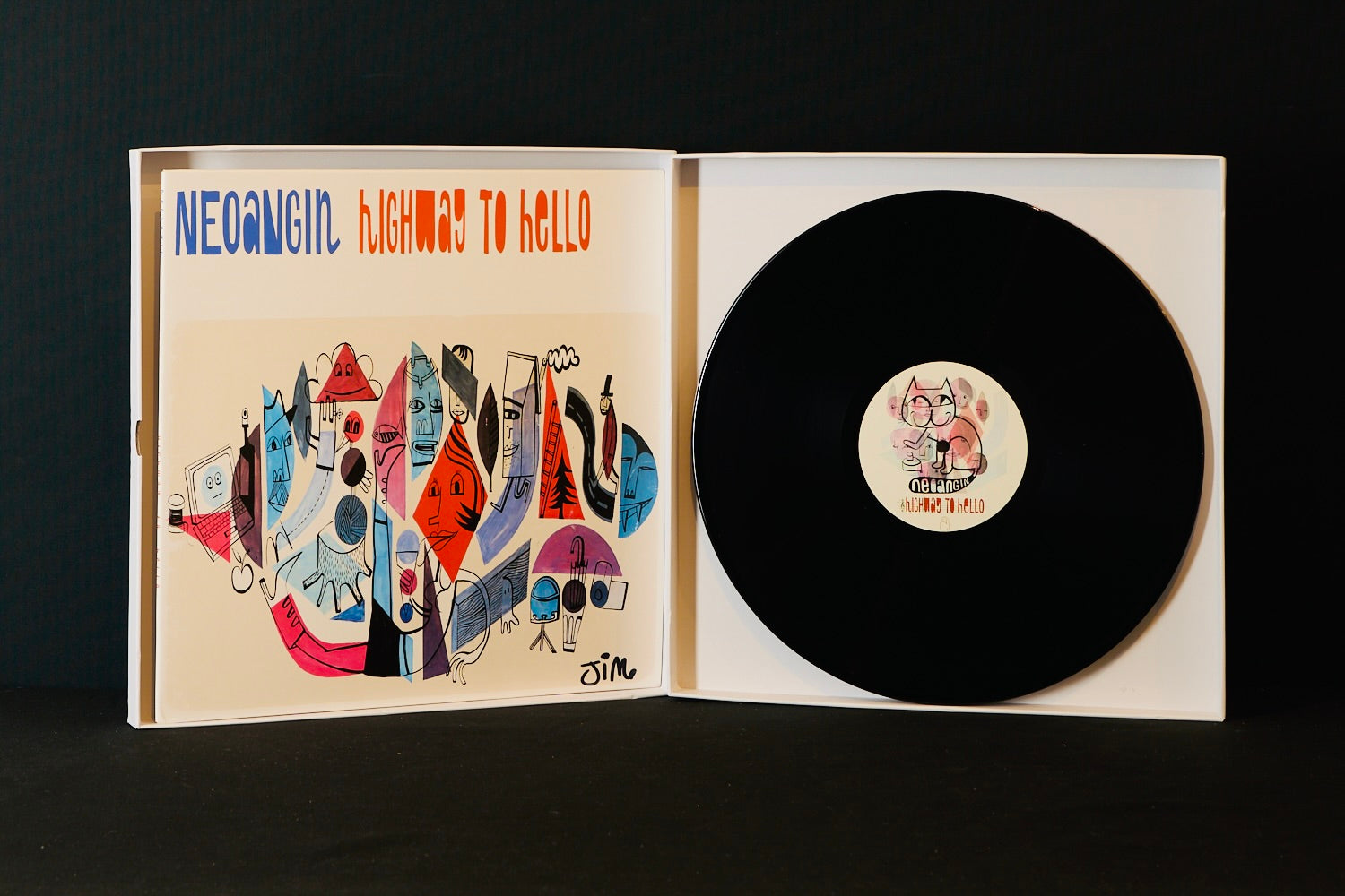 Jim Avignon - Signed Cover Art for Neoangin – SitterArt.com