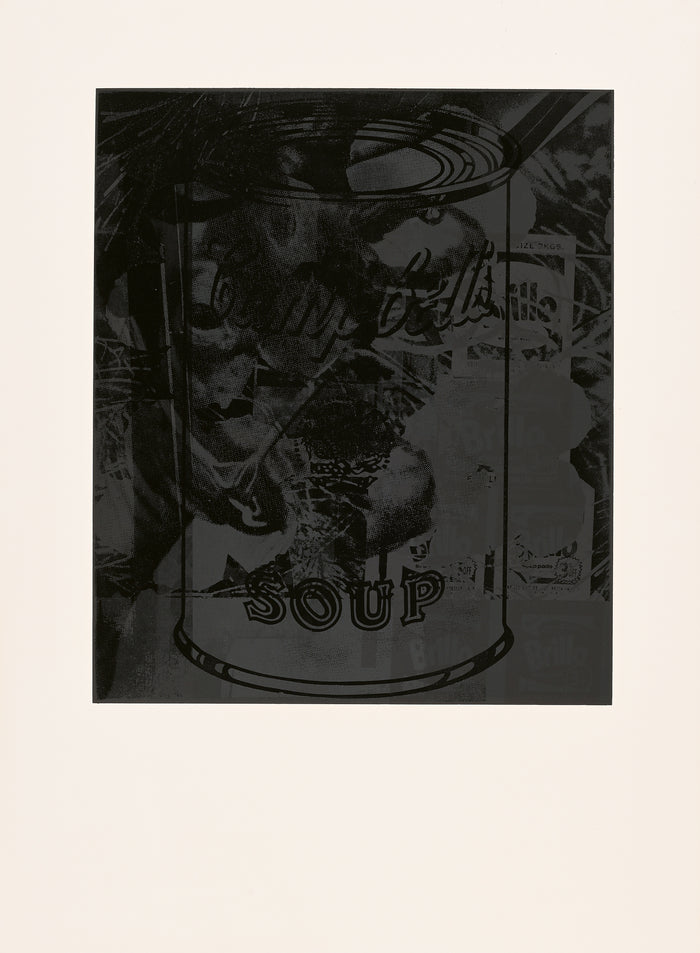 Andy Warhol - SOUP - For Meyer Shapiro