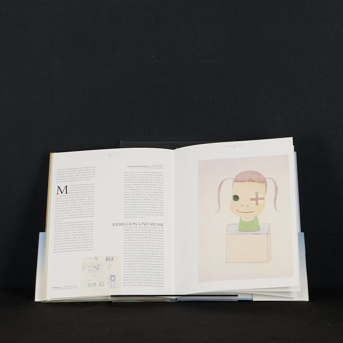 Yoshitomo Nara & Hiroshi Sugito – Signed Art Book “Over The Rainbow” (2004)