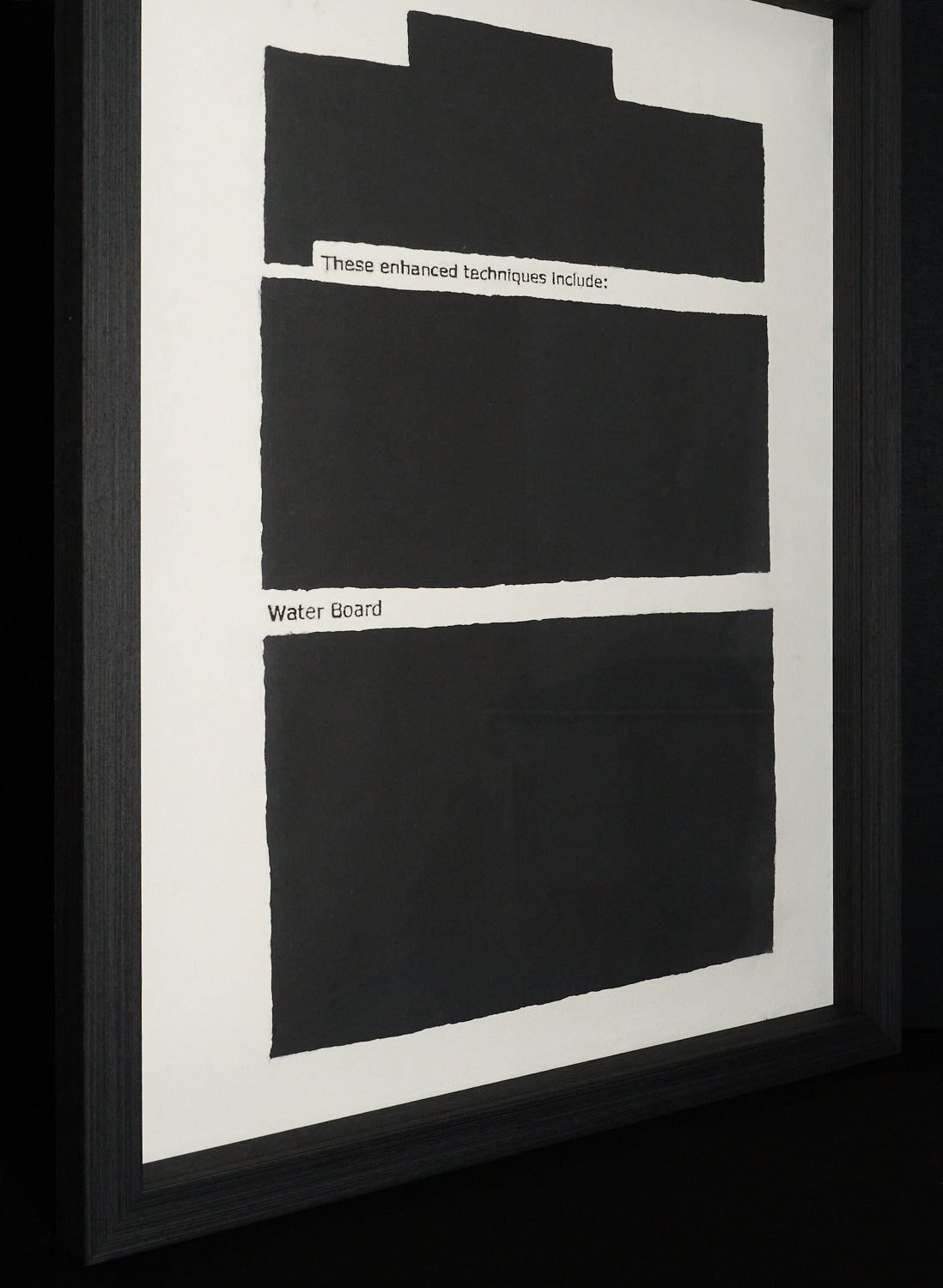 Jenny Holzer - Original - These enhanced techniques