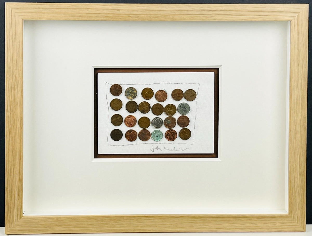 Jan Henderikse - Original drawing Coins
