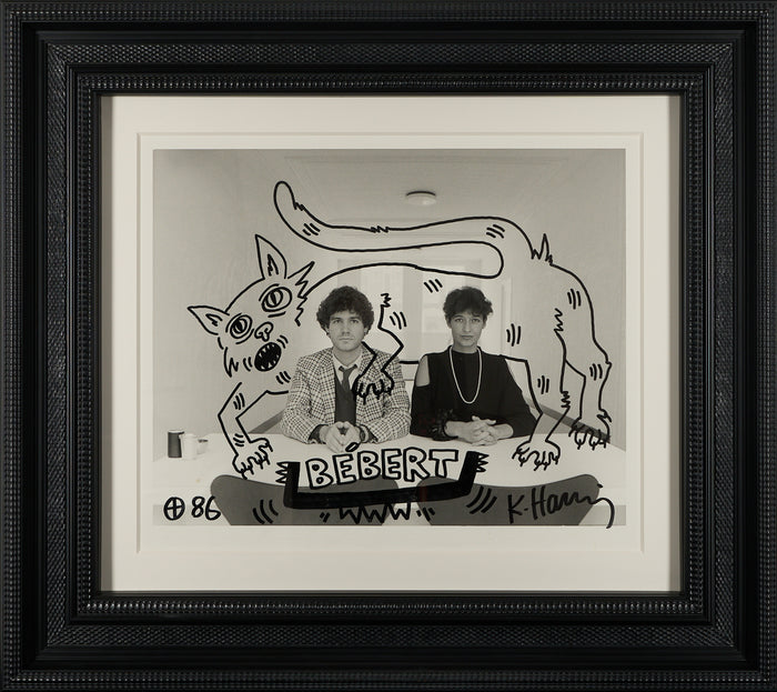 Keith Haring - Original Drawing Bébert