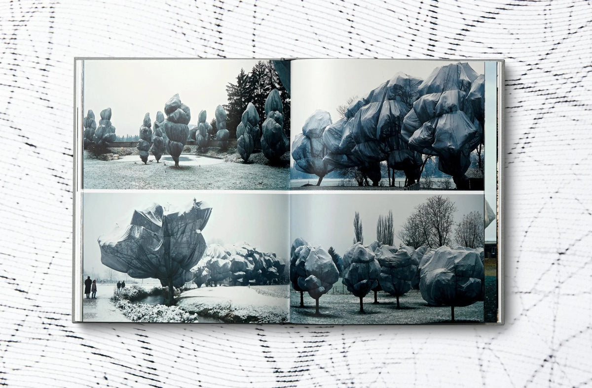 Christo and Jeanne-Claude - Wrapped Trees - Basel 1997–1998