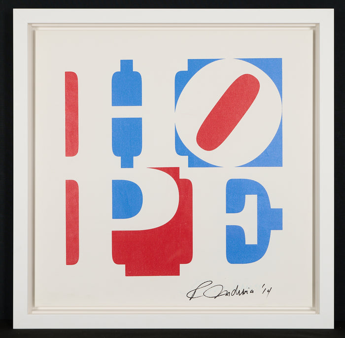 Robert Indiana - Original - Proof HOPE