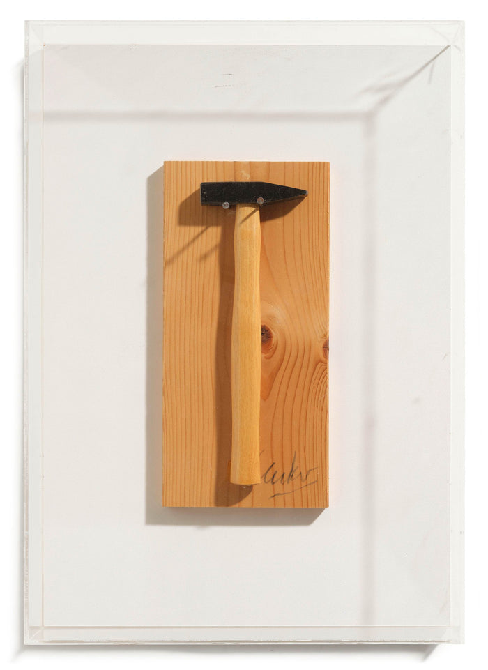 Günther Uecker – Hammer and Nails on Wood DIY
