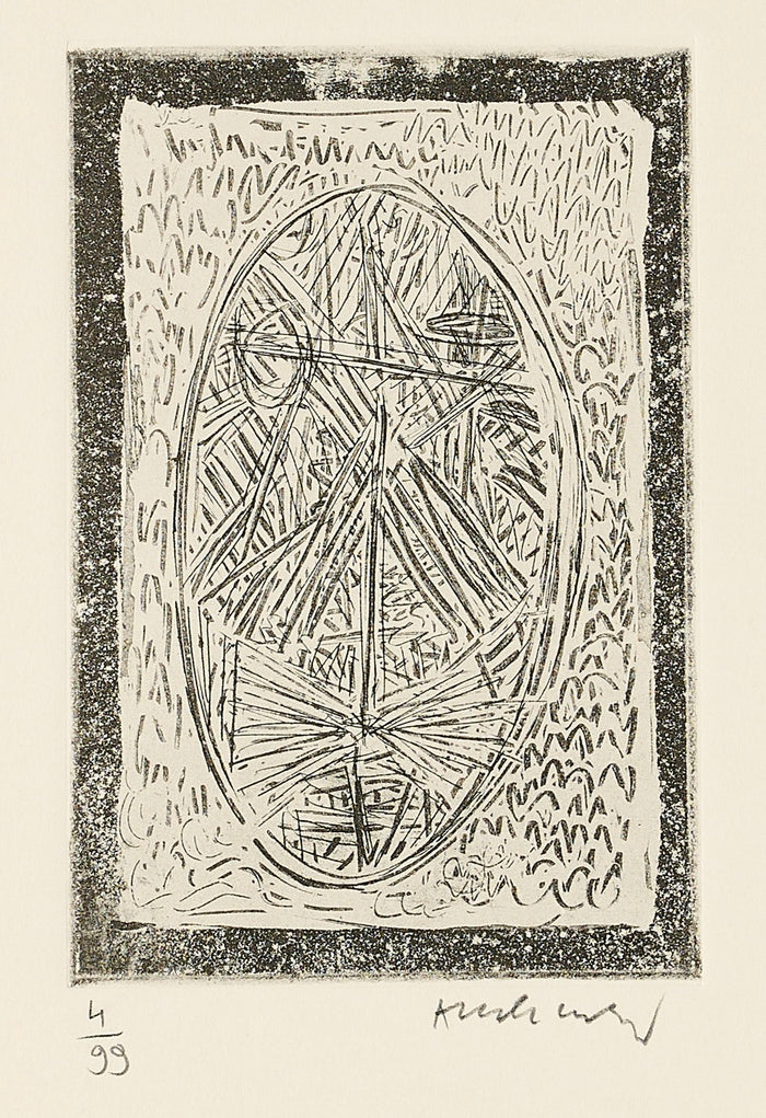 Pierre Alechinsky – Untitled