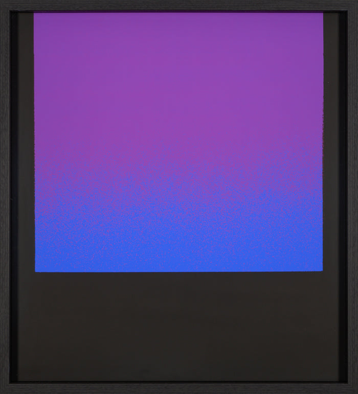 Rupprecht Geiger – Composition in Cobalt and Purple
