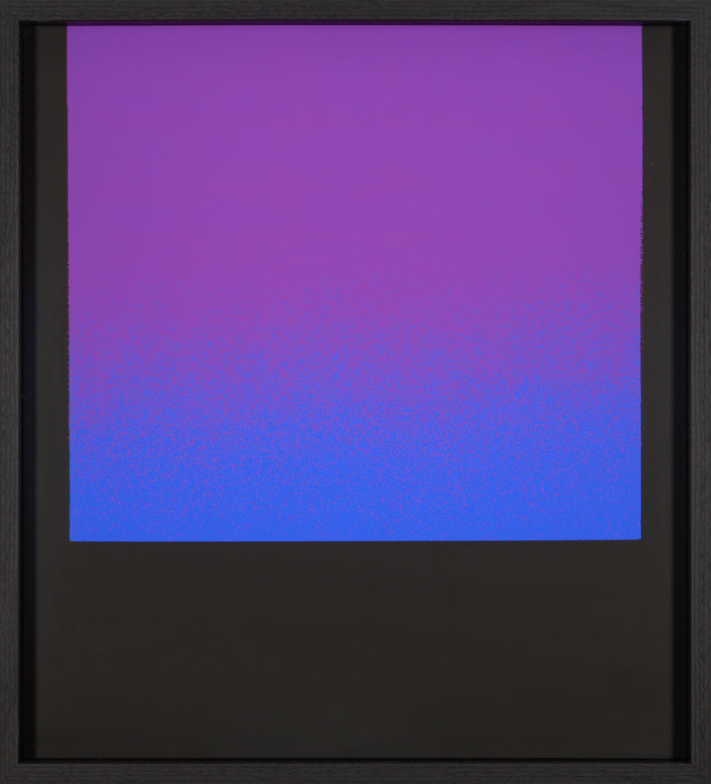 Rupprecht Geiger – Composition in Cobalt and Purple