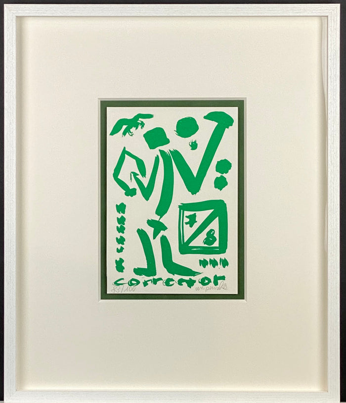 A.R. Penck  - CORRECTOR Green