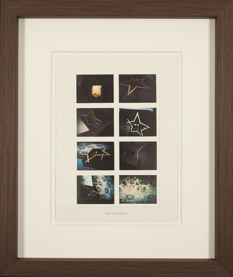 Sigmar Polke – 8 Zollstocksterne