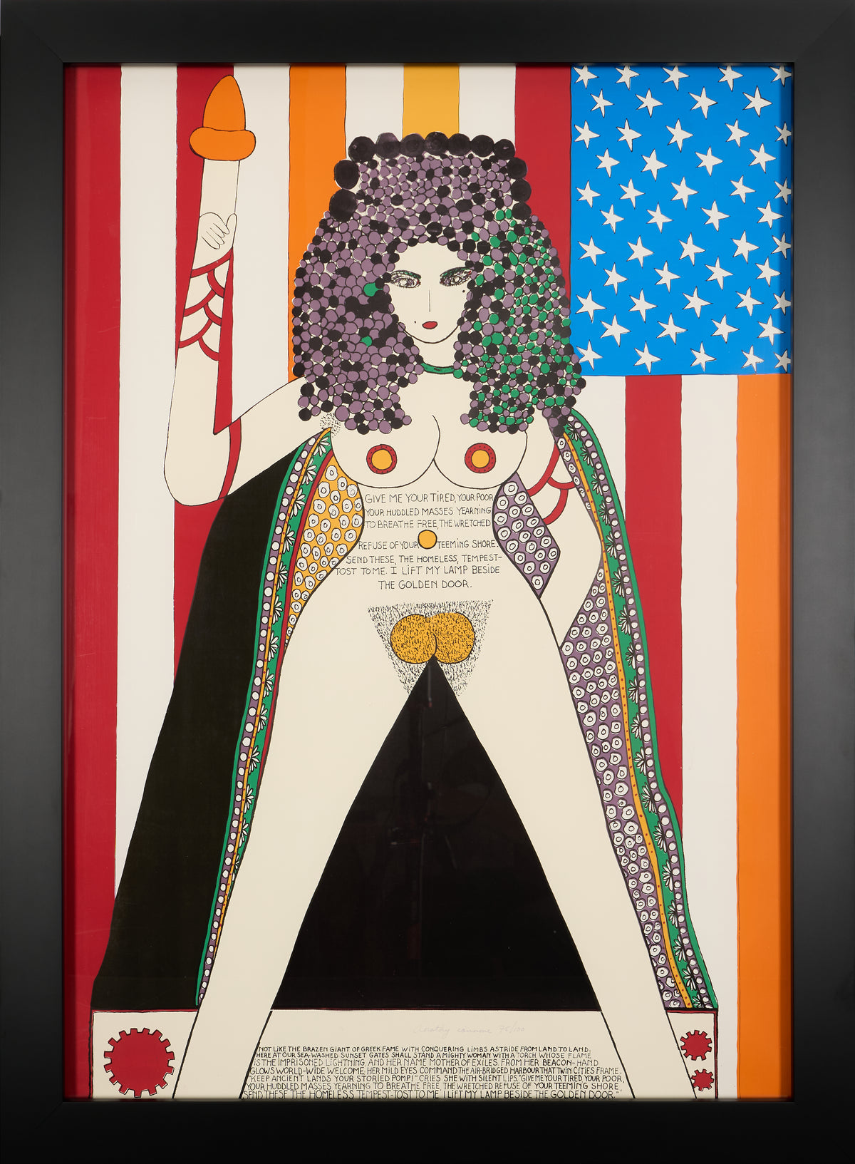 Dorothy Iannone - Statue of Sexual Liberty