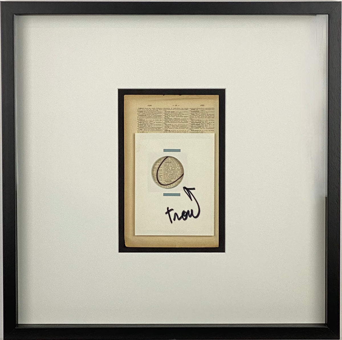 Ben Vautier - Original TROU