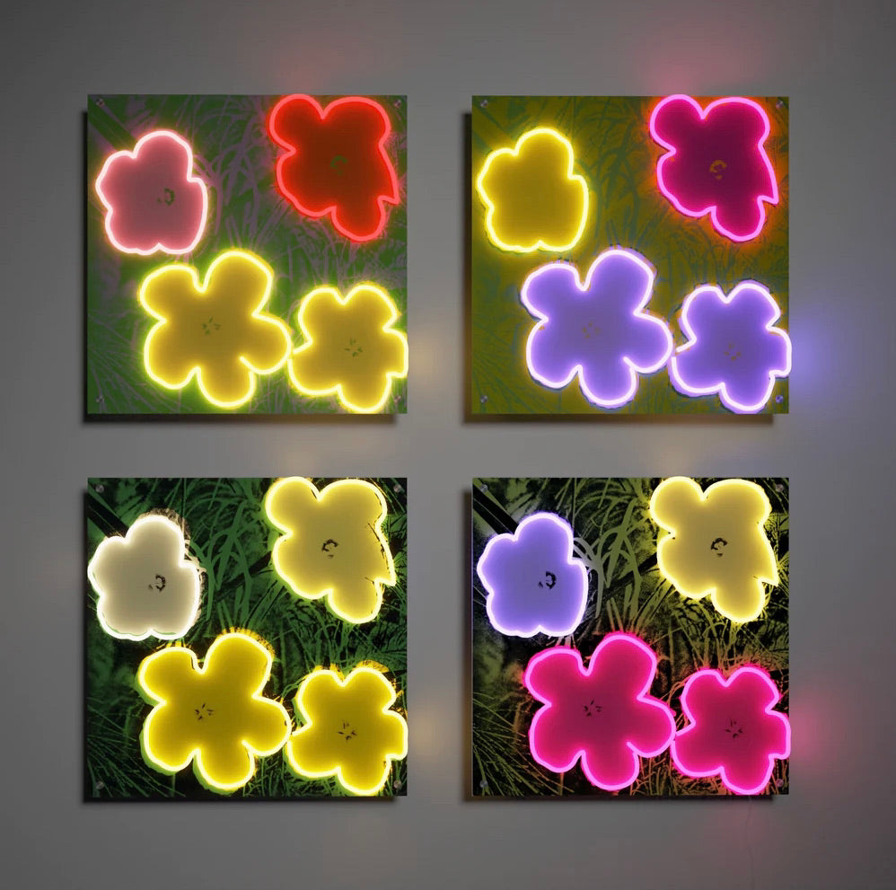 Andy Warhol - Flowers Deluxe Limited Edition of 25