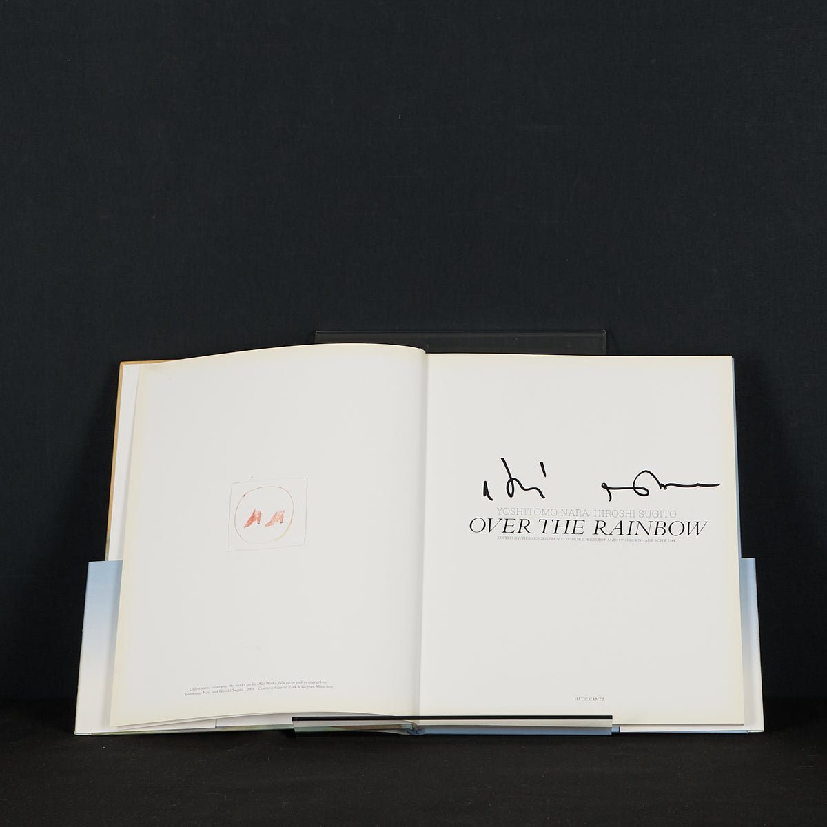 Yoshitomo Nara & Hiroshi Sugito – Signed Art Book “Over The Rainbow” (2004)