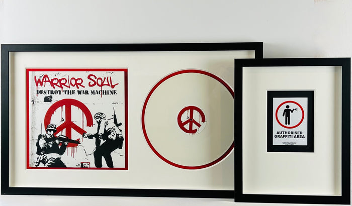 BANKSY - Set of Two WARRIOR SOUL 