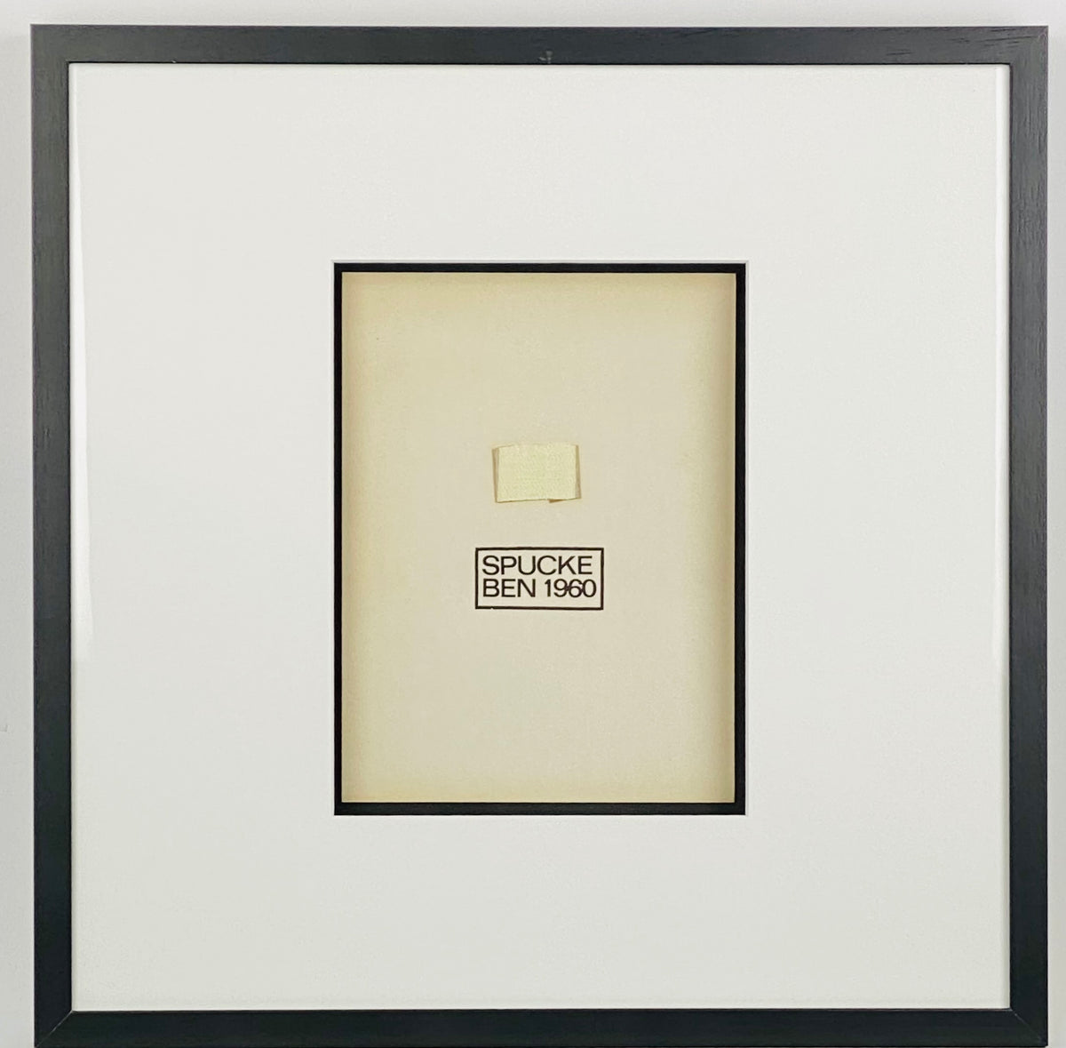 Ben Vautier - SPUCKE