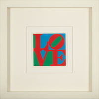 Robert Indiana - LOVE  (red/green/blue )