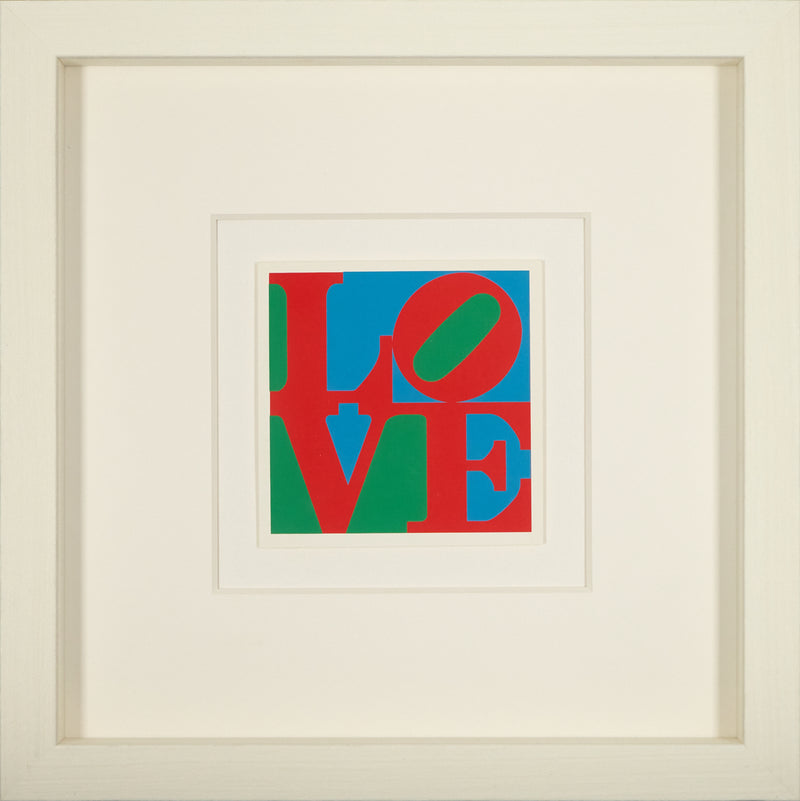 Robert Indiana - LOVE  (red/green/blue )