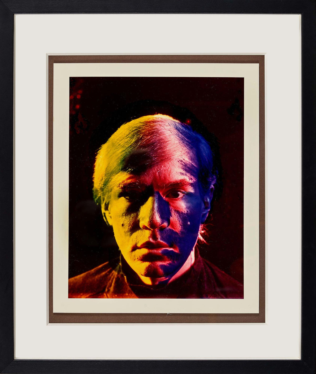 ANDY WARHOL / PHILIPPE HALSMAN - PORTRAIT of ANDY WARHOL
