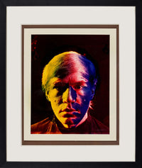 ANDY WARHOL / PHILIPPE HALSMAN - PORTRAIT of ANDY WARHOL