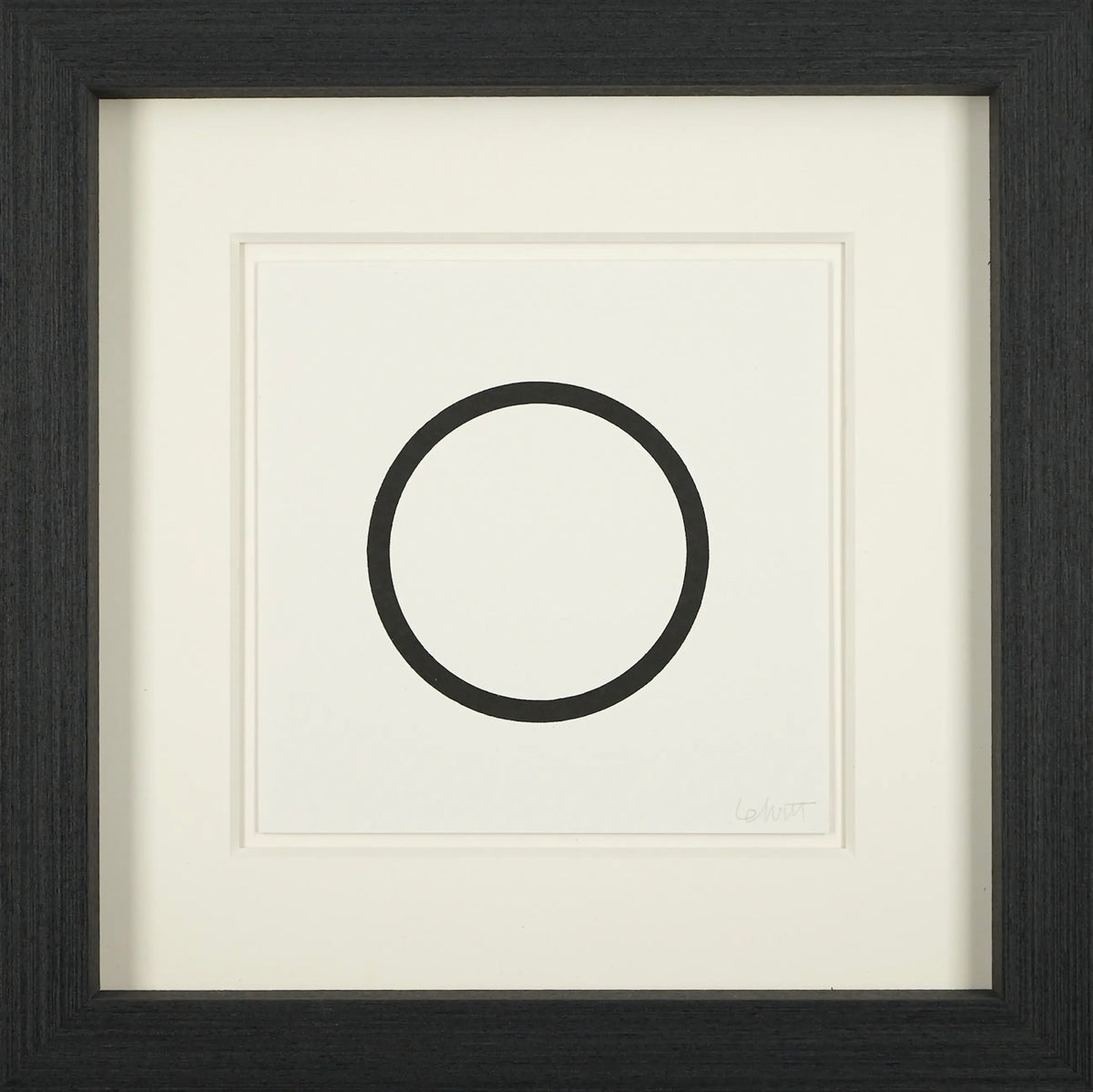 Sol LeWitt – Unique - Five Geometric Figures in Five Colors #21