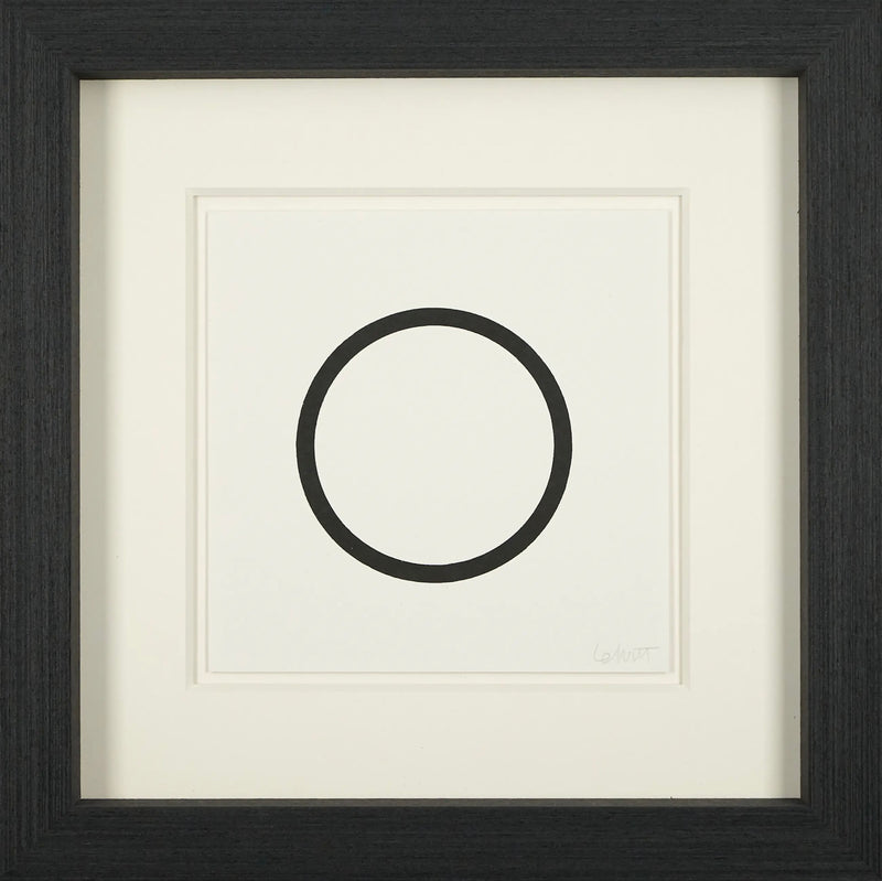 Sol LeWitt – Unique - Five Geometric Figures in Five Colors #21