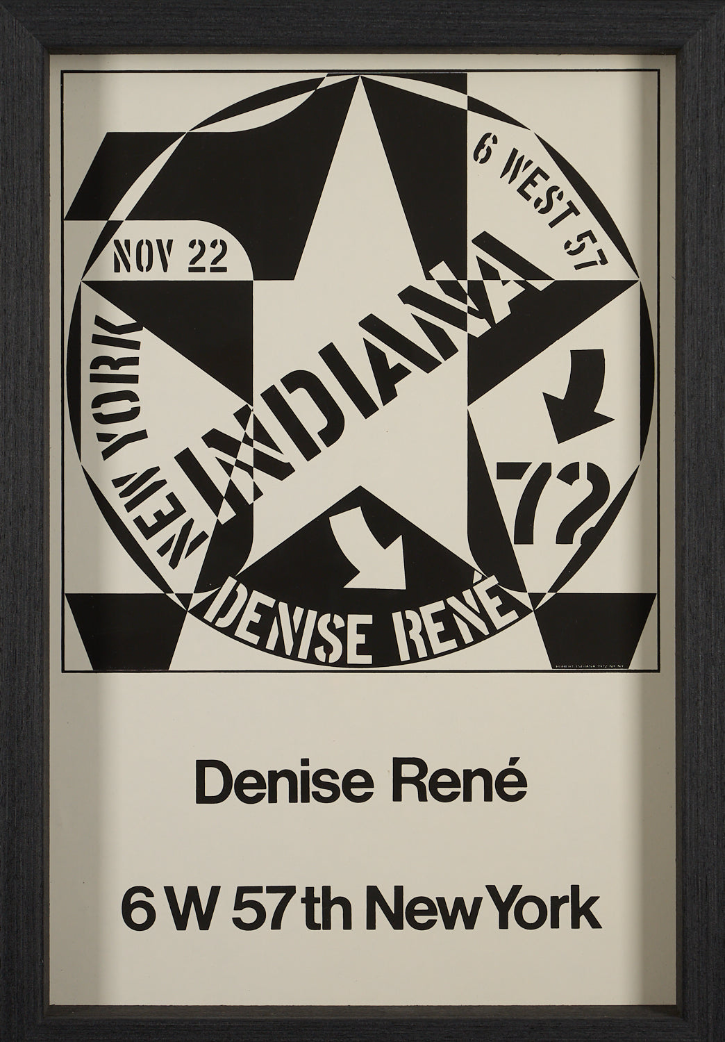 Robert Indiana - Galerie Denise René New York