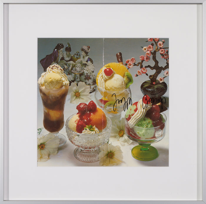 Joseph Beuys – Unique Signed Ice Cream Menu