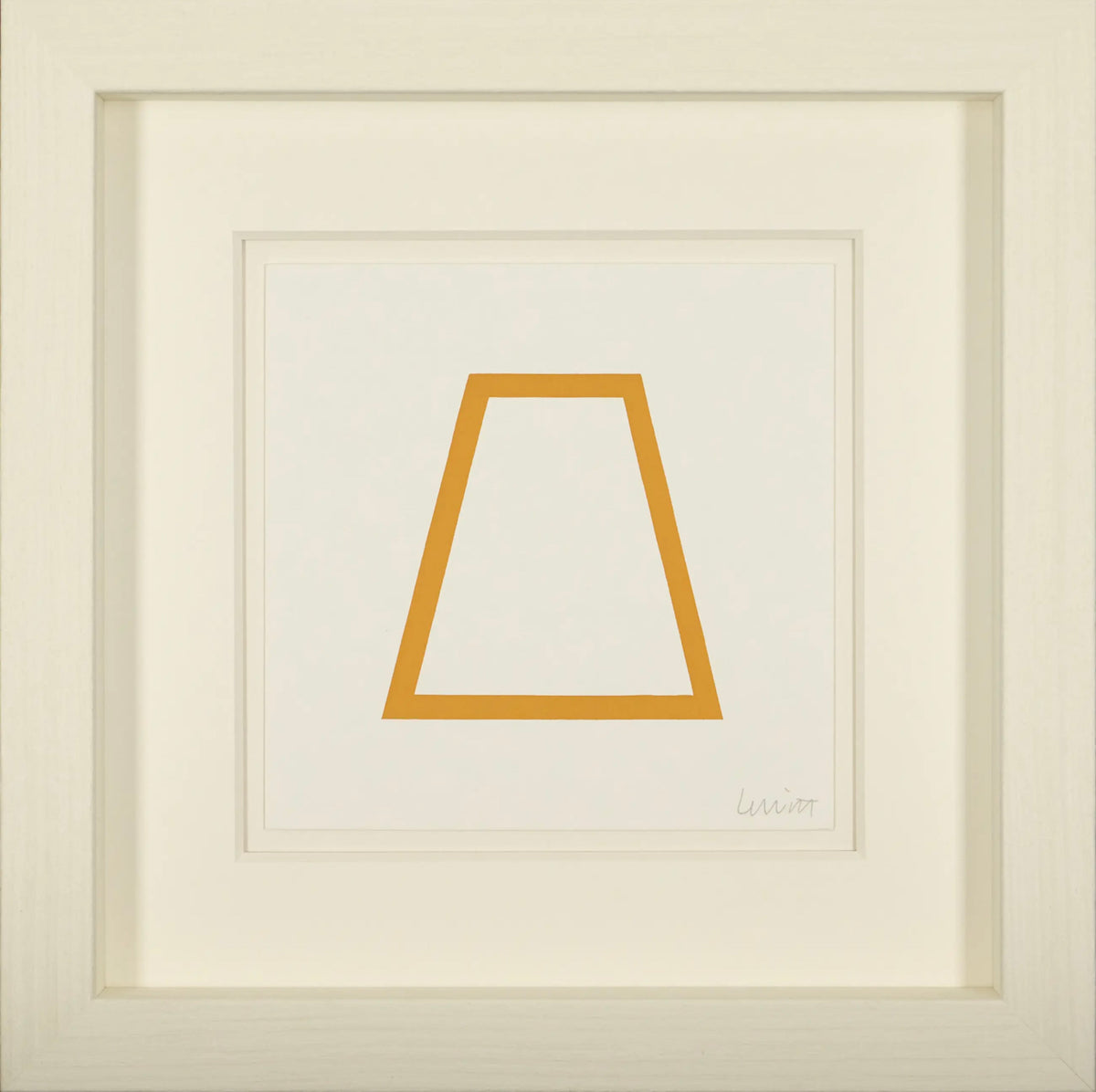 Sol LeWitt – Five Geometric Figures in Five Colors #08