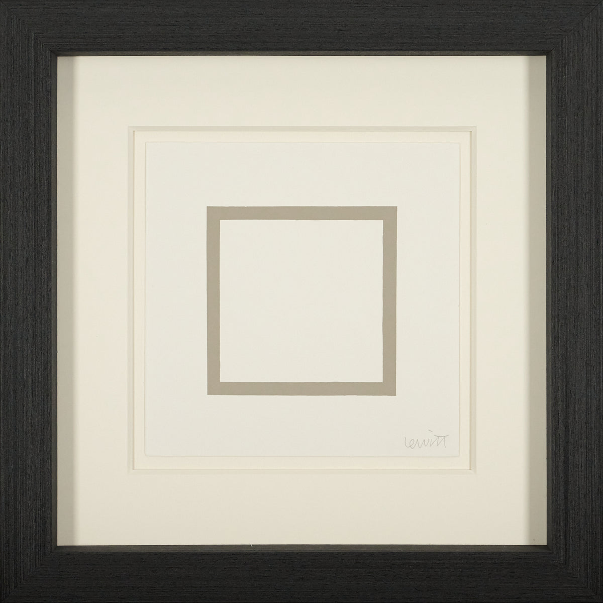 Sol LeWitt – Unique - Five Geometric Figures in Five Colors #19