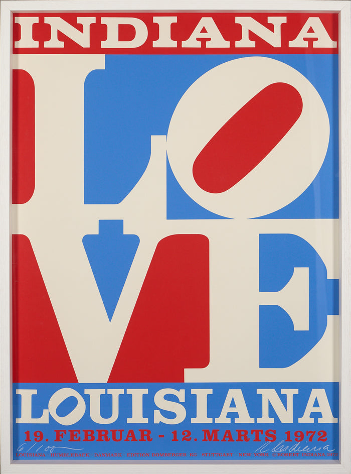 Robert Indiana - LOVE LOUISIANA