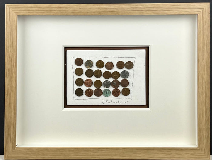 Jan Henderikse - Original drawing Coins