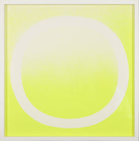 Rupprecht Geiger – Neon Yellow Circle