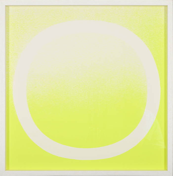 Rupprecht Geiger – Neon Yellow Circle