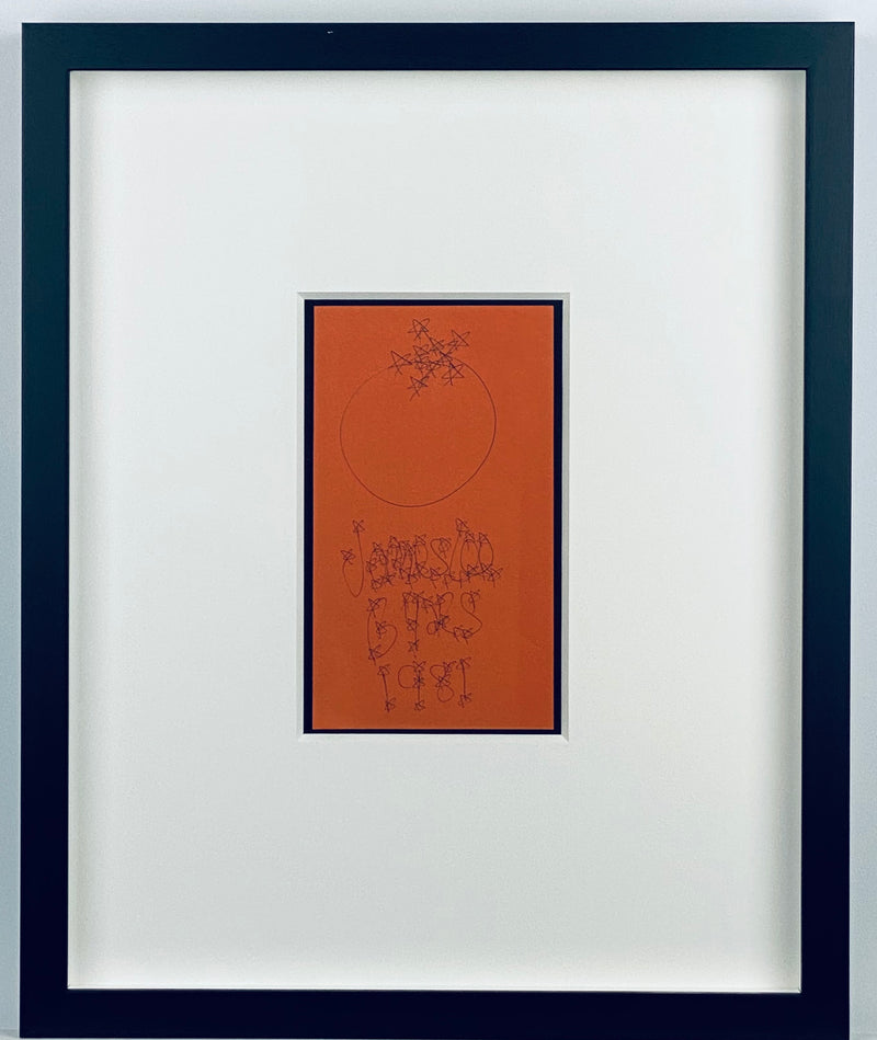 James Lee Byars - Original Drawing