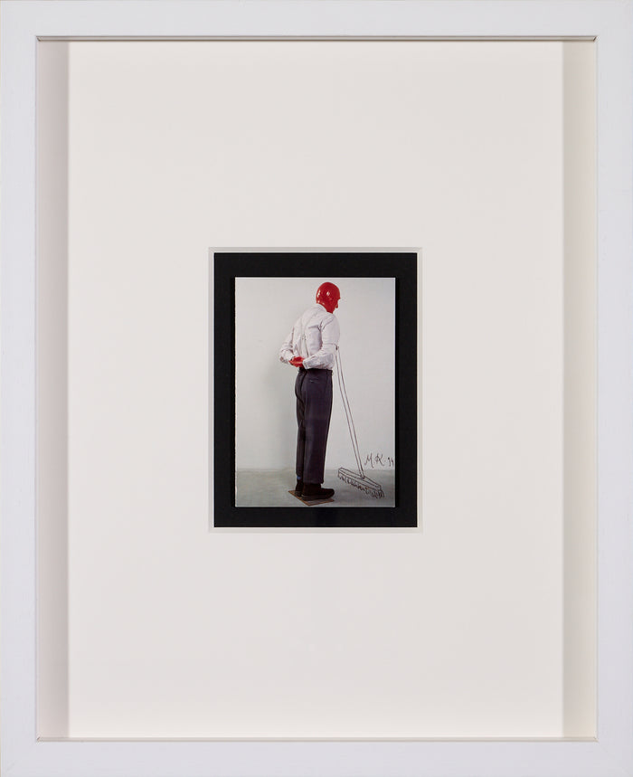 Martin KIPPENBERGER – Original Drawing on Art Card