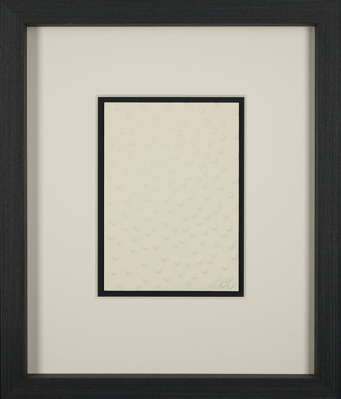 Günther Uecker - Unique Set of 5 Prägedruck (Embossing )