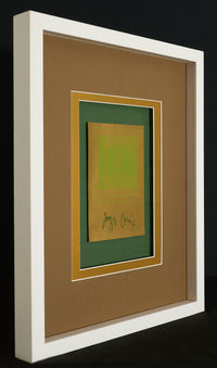 Joseph Beuys – Signed Art Card – “Friedenshase”