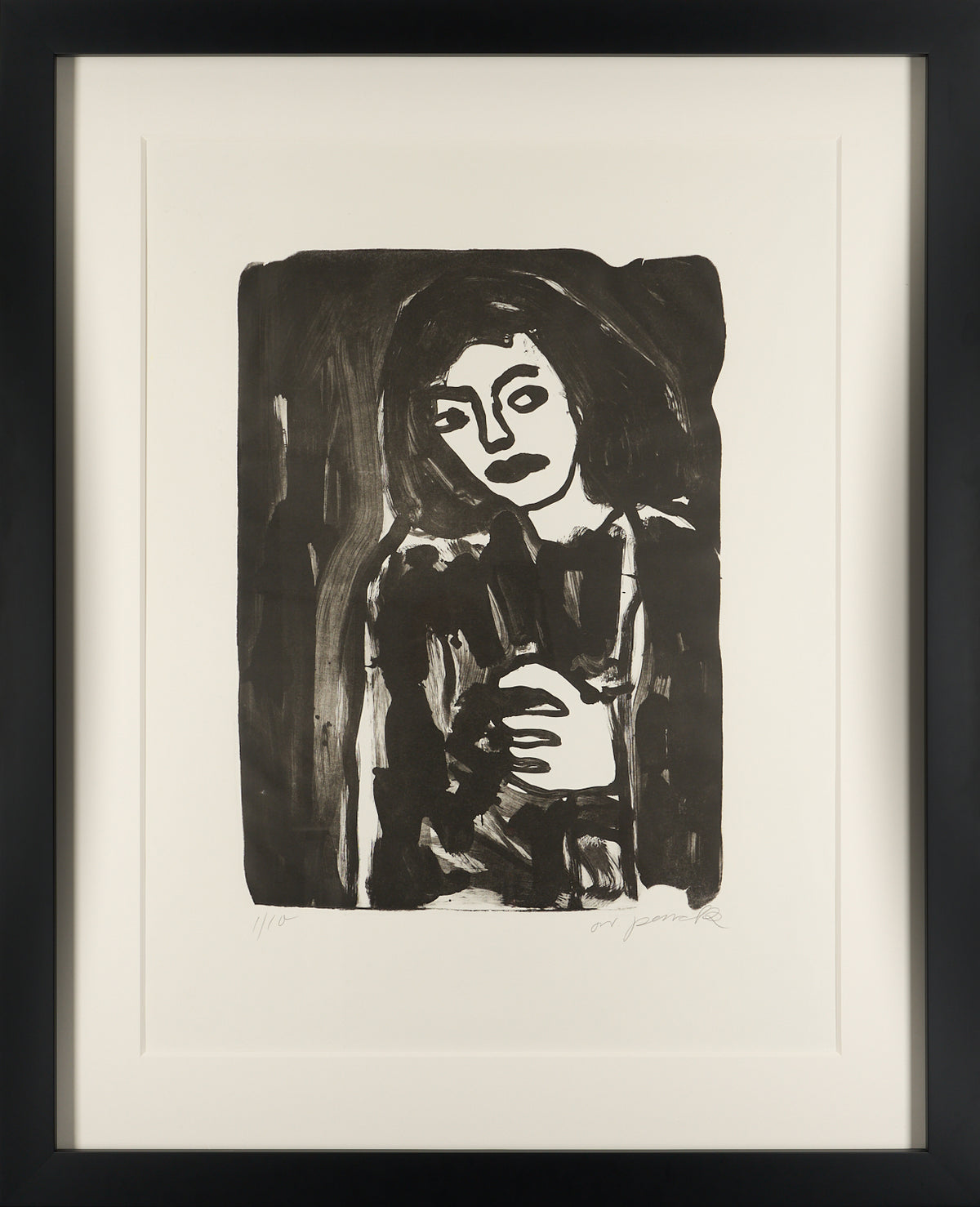 A.R. Penck – Woman in Black