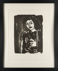 A.R. Penck – Woman in Black