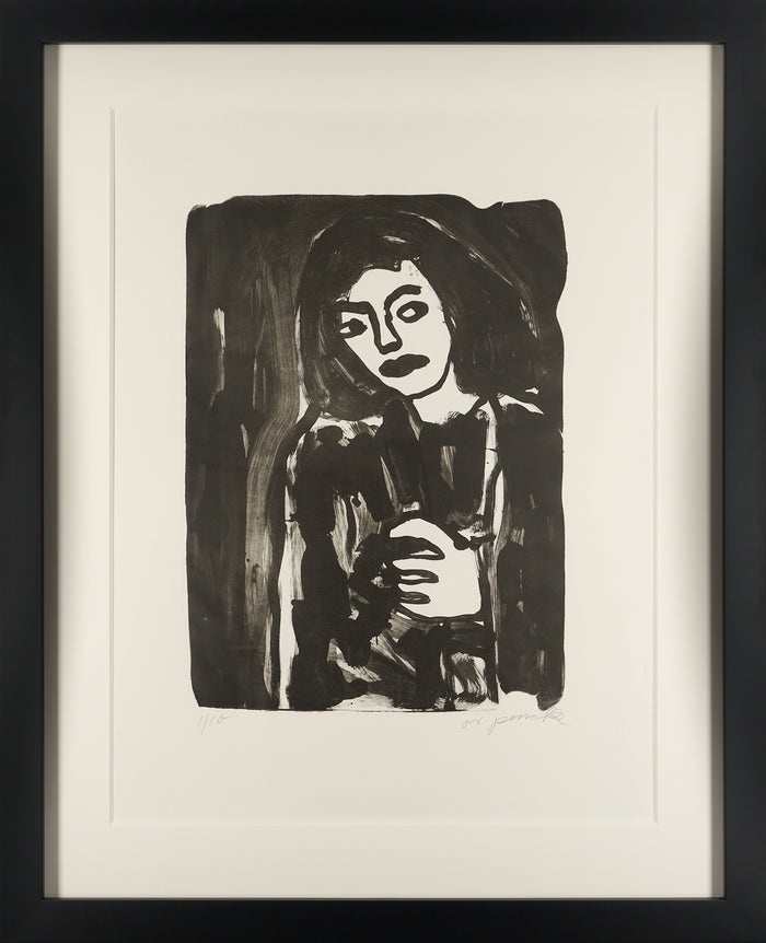 A.R. Penck – Woman in Black