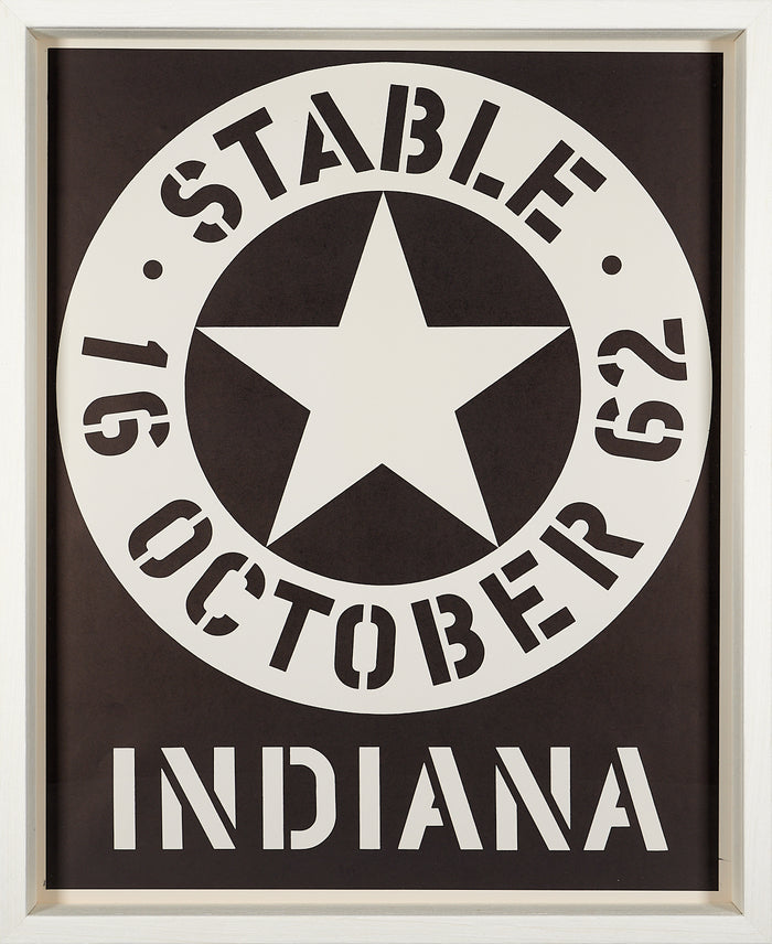 Robert Indiana - STABLE 1962