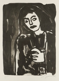 A.R. Penck – Woman in Black