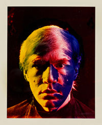ANDY WARHOL / PHILIPPE HALSMAN - PORTRAIT of ANDY WARHOL