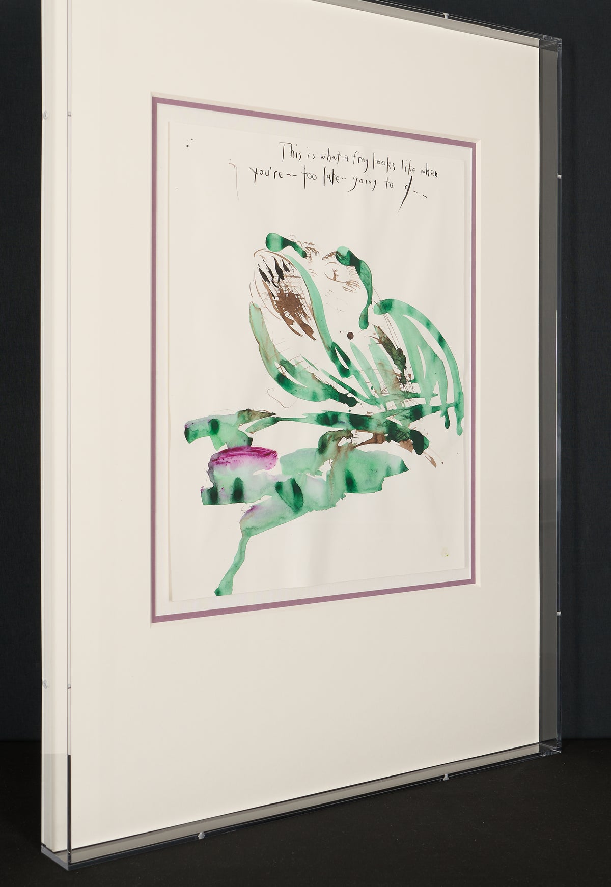 Raymond Pettibon - Original - Watercolor and Ink