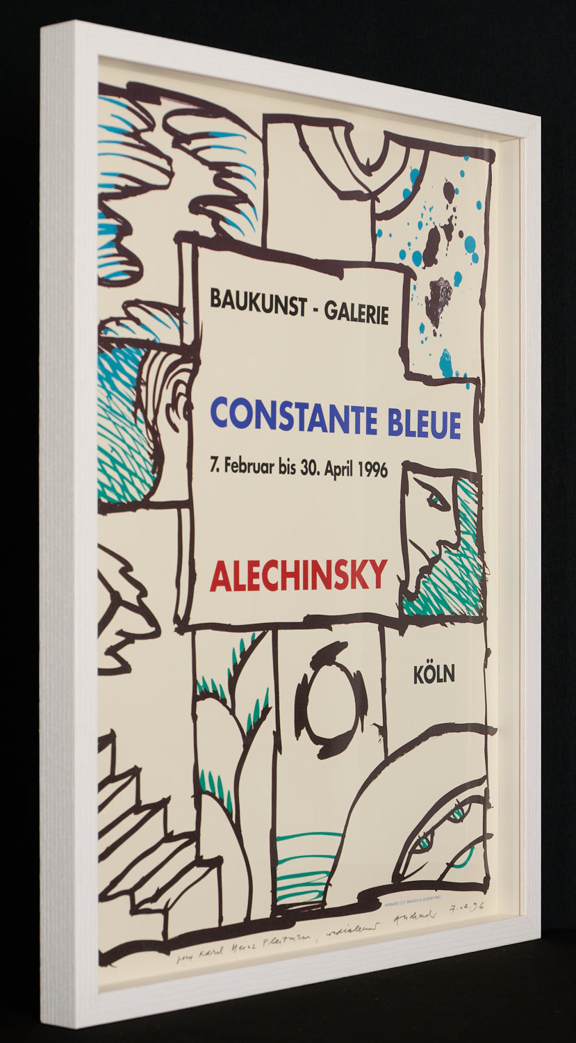 Pierre Alechinsky - Constante Bleue