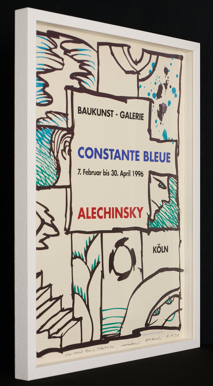 Pierre Alechinsky - Constante Bleue