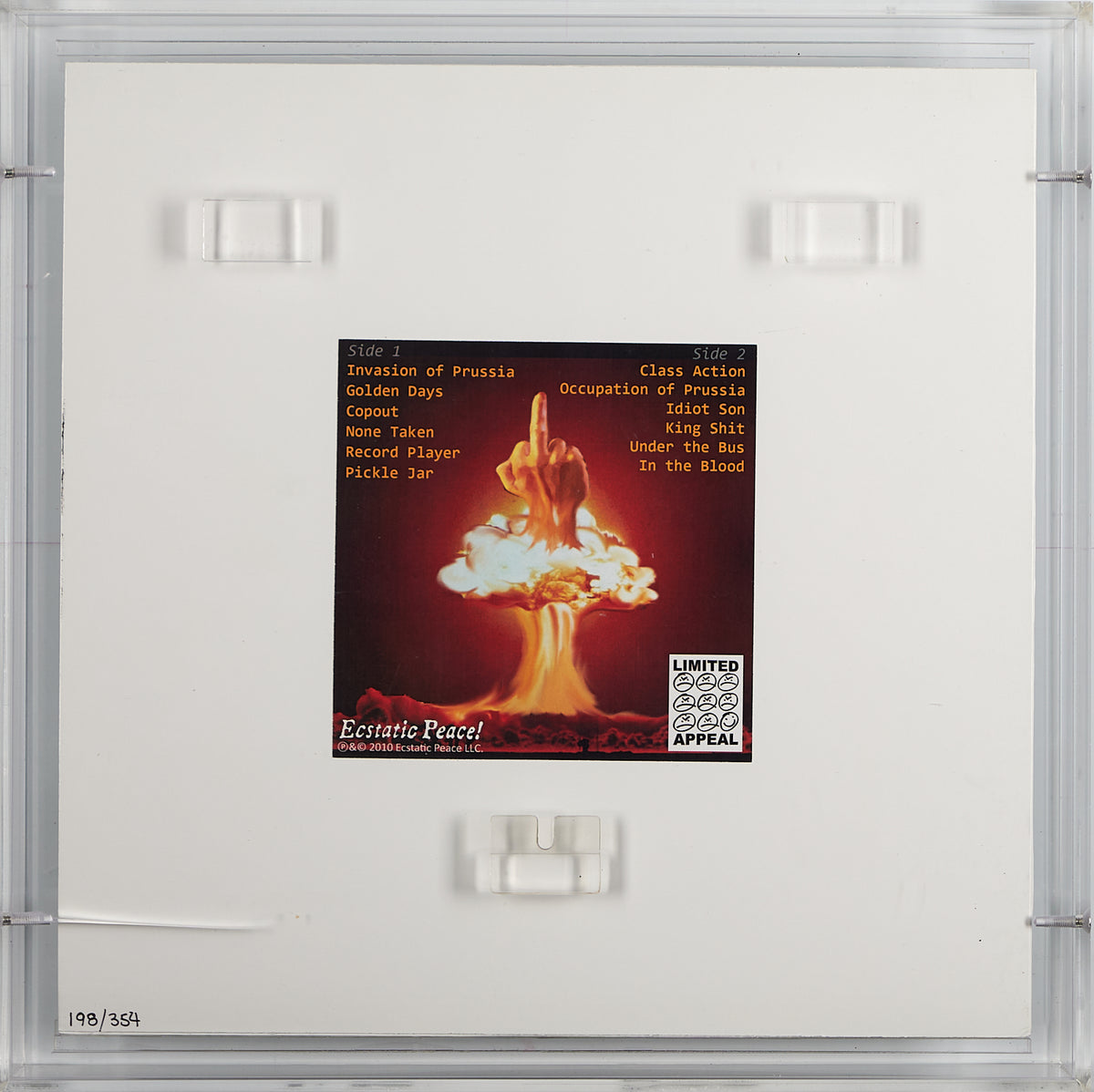 Raymond Pettibon  -  Signed & Numbered Cover Art for Black Helicopter