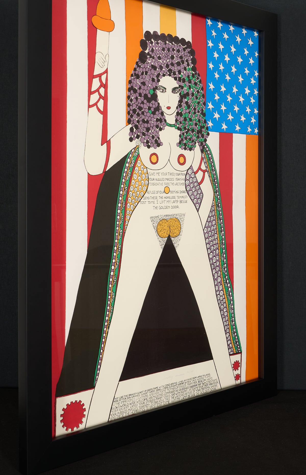 Dorothy Iannone - Statue of Sexual Liberty