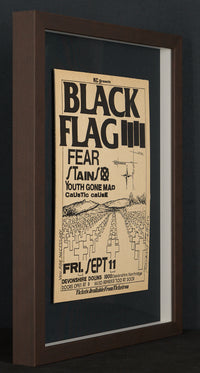 Raymond Pettibon – Black Flag Punk Flyer